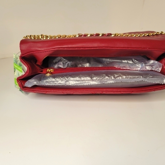 Badgley Mischka Flap Shoulder/Crossbody Bag - Picture 6 of 8